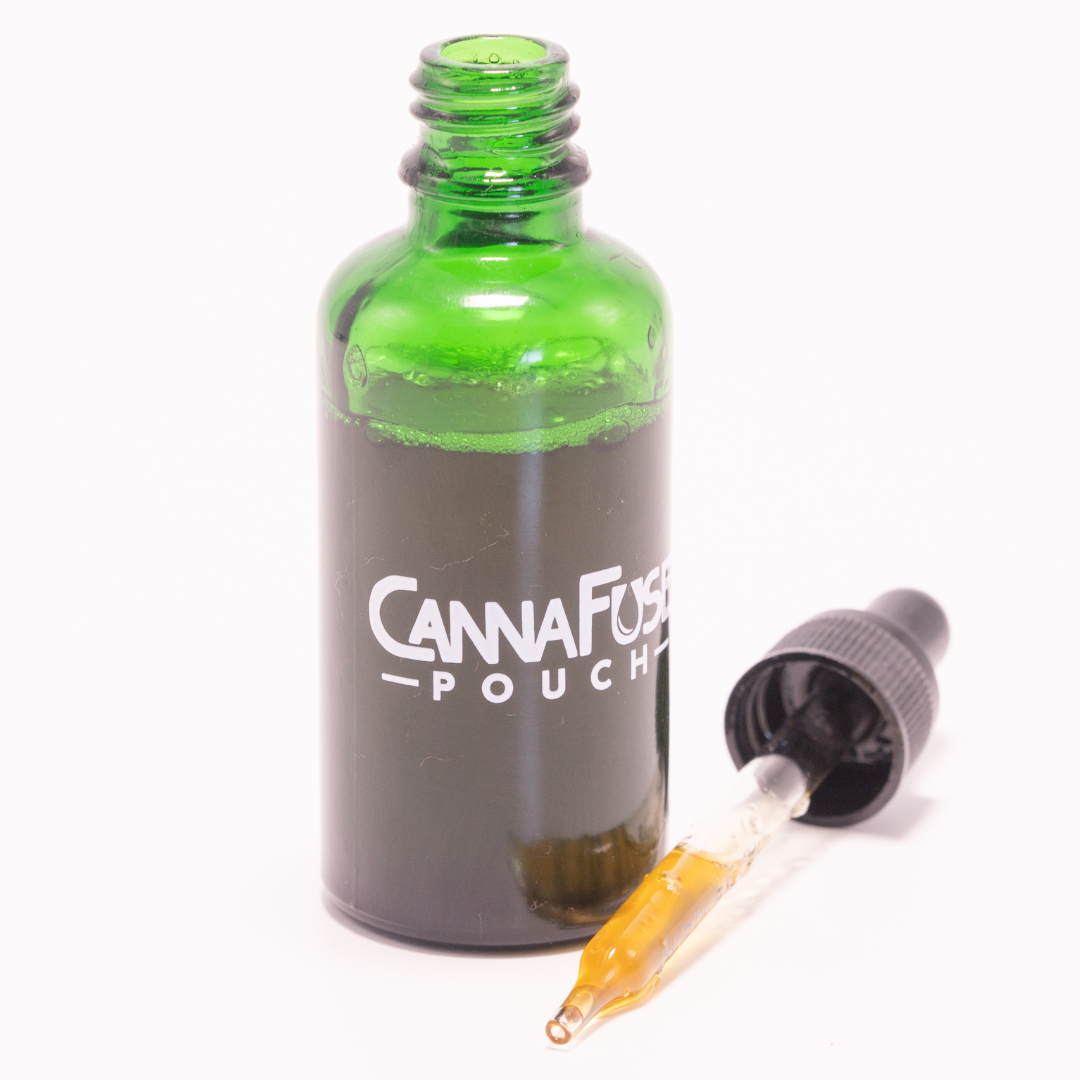 CannaFuse 50ml Tincture Bottle with Precision 1 ml Dropper