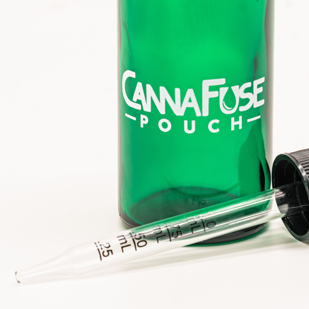 CannaFuse 50ml Tincture Bottle with Precision 1 ml Dropper